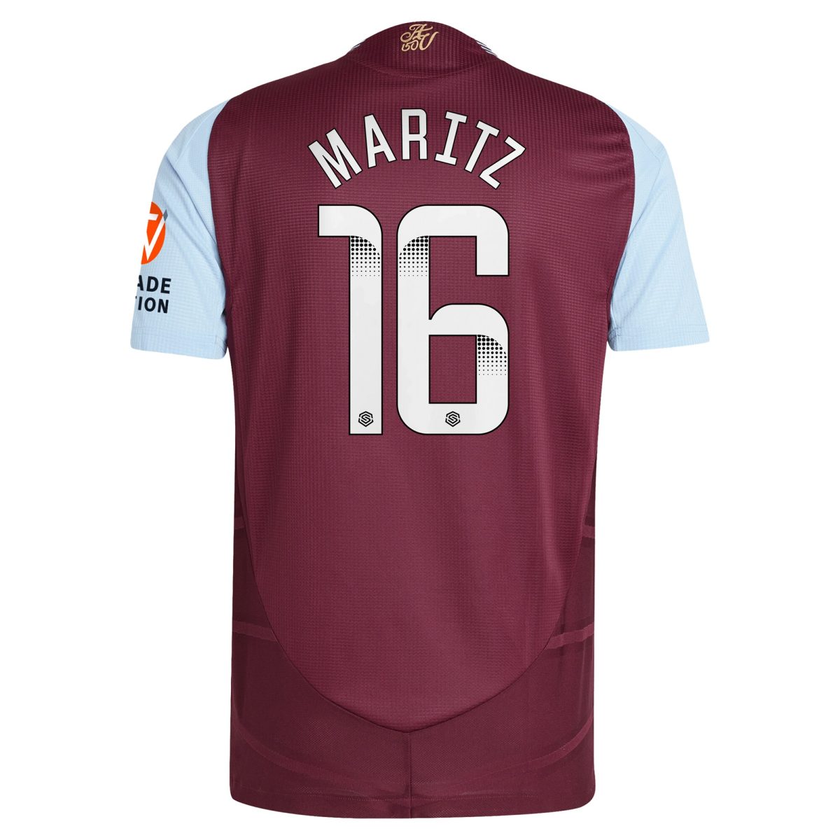 aston villa wsl adidas home authentic shirt 2024-25 with maritz 26 printing Collection | Aston Villa Shirts and Official Gear