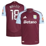 aston villa wsl adidas home authentic shirt 2024-25 with mullett 18 printing Collection | Aston Villa Shirts and Official Gear