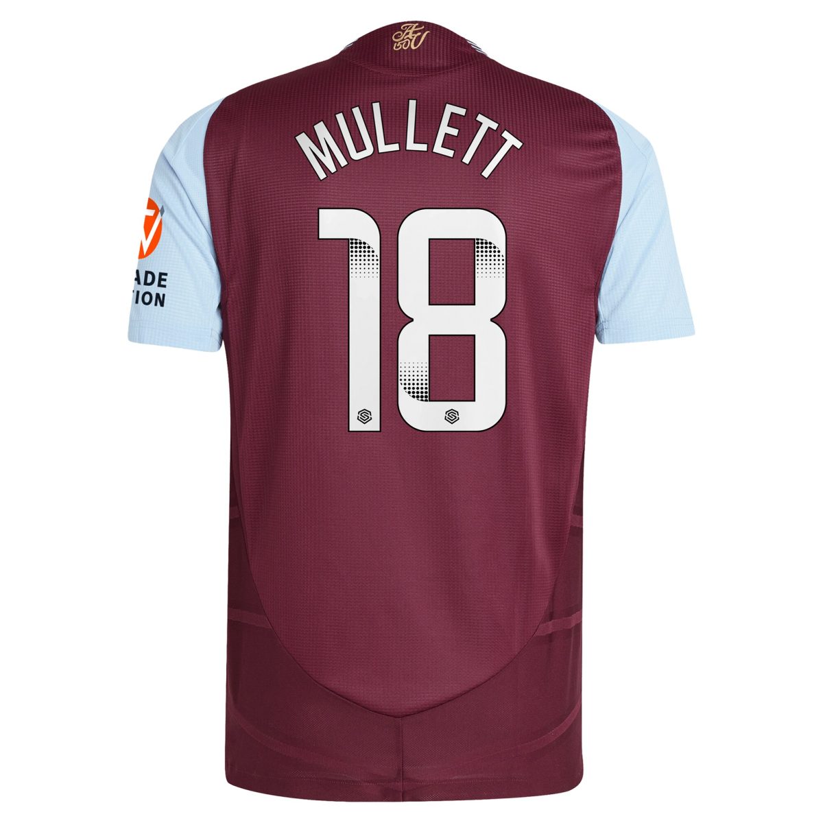 aston villa wsl adidas home authentic shirt 2024-25 with mullett 18 printing Collection | Aston Villa Shirts and Official Gear
