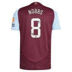 aston villa wsl adidas home authentic shirt 2024-25 with nobbs 8 printing Collection | Aston Villa Shirts and Official Gear