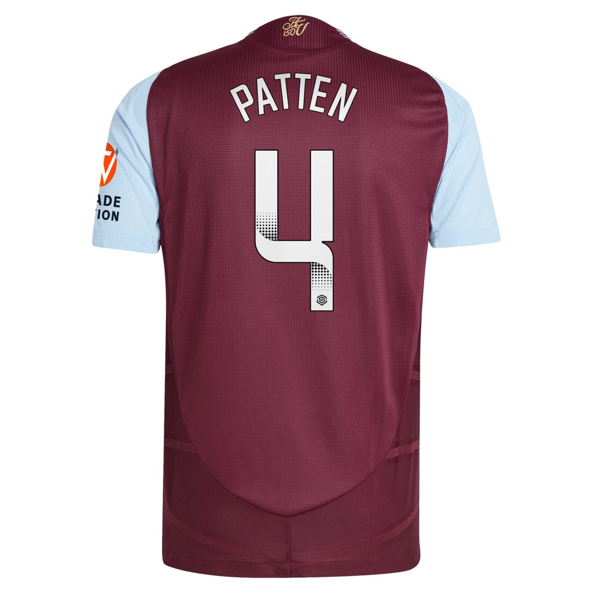 aston villa wsl adidas home authentic shirt 2024-25 with patten 4 printing Collection | Aston Villa Shirts and Official Gear