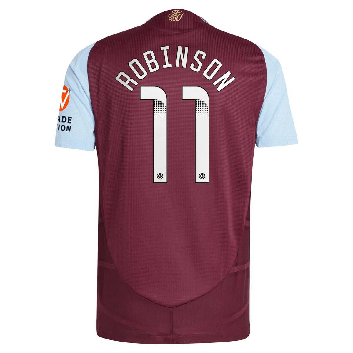 aston villa wsl adidas home authentic shirt 2024-25 with robinson 11 printing Collection | Aston Villa Shirts and Official Gear