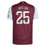 aston villa wsl adidas home authentic shirt 2024-25 with taylor 25 printing Collection | Aston Villa Shirts and Official Gear