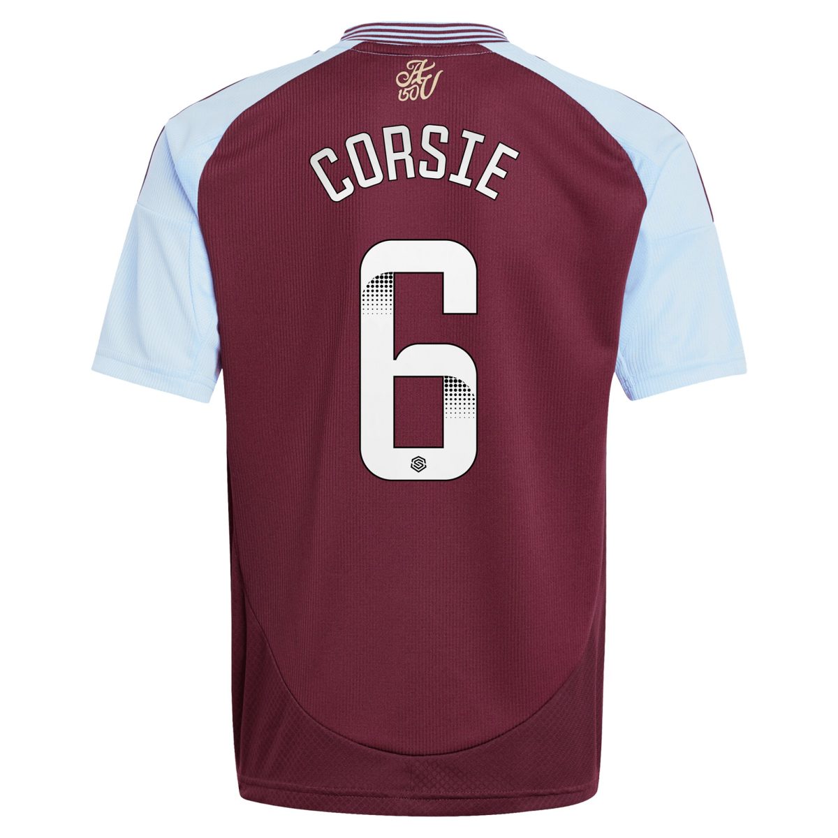 aston villa wsl adidas home shirt 2024-25 – kids with corsie 6 printing Collection | Aston Villa Shirts and Official Gear