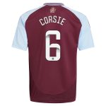 aston villa wsl adidas home shirt 2024-25 – kids with corsie 6 printing Collection | Aston Villa Shirts and Official Gear