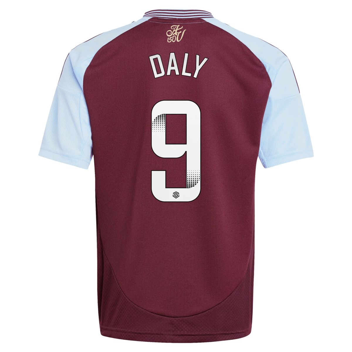 aston villa wsl adidas home shirt 2024-25 – kids with daly 9 printing Collection | Aston Villa Shirts and Official Gear