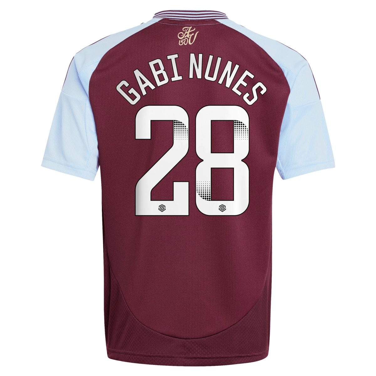 aston villa wsl adidas home shirt 2024-25 – kids with gabi nunes 28 printing Collection | Aston Villa Shirts and Official Gear