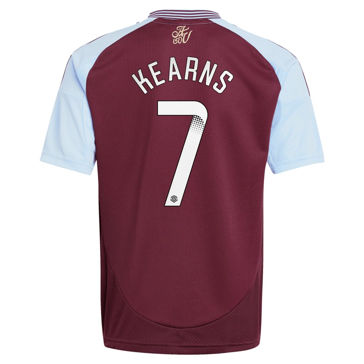aston villa wsl adidas home shirt 2024-25 – kids with kearns 7 printing Collection | Aston Villa Shirts and Official Gear