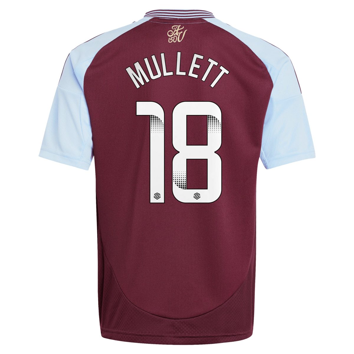 aston villa wsl adidas home shirt 2024-25 – kids with mullett 18 printing Collection | Aston Villa Shirts and Official Gear