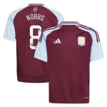 aston villa wsl adidas home shirt 2024-25 – kids with nobbs 8 printing Collection | Aston Villa Shirts and Official Gear