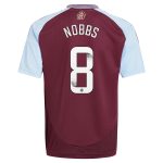 aston villa wsl adidas home shirt 2024-25 – kids with nobbs 8 printing Collection | Aston Villa Shirts and Official Gear
