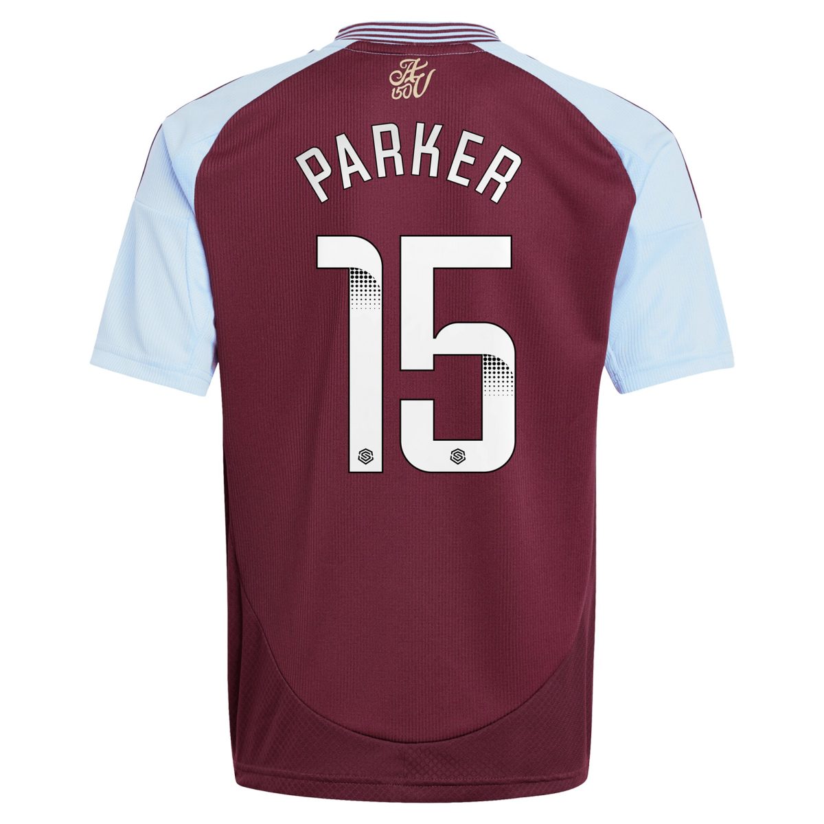 aston villa wsl adidas home shirt 2024-25 – kids with parker 15 printing Collection | Aston Villa Shirts and Official Gear