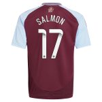 aston villa wsl adidas home shirt 2024-25 – kids with salmon 17 printing Collection | Aston Villa Shirts and Official Gear