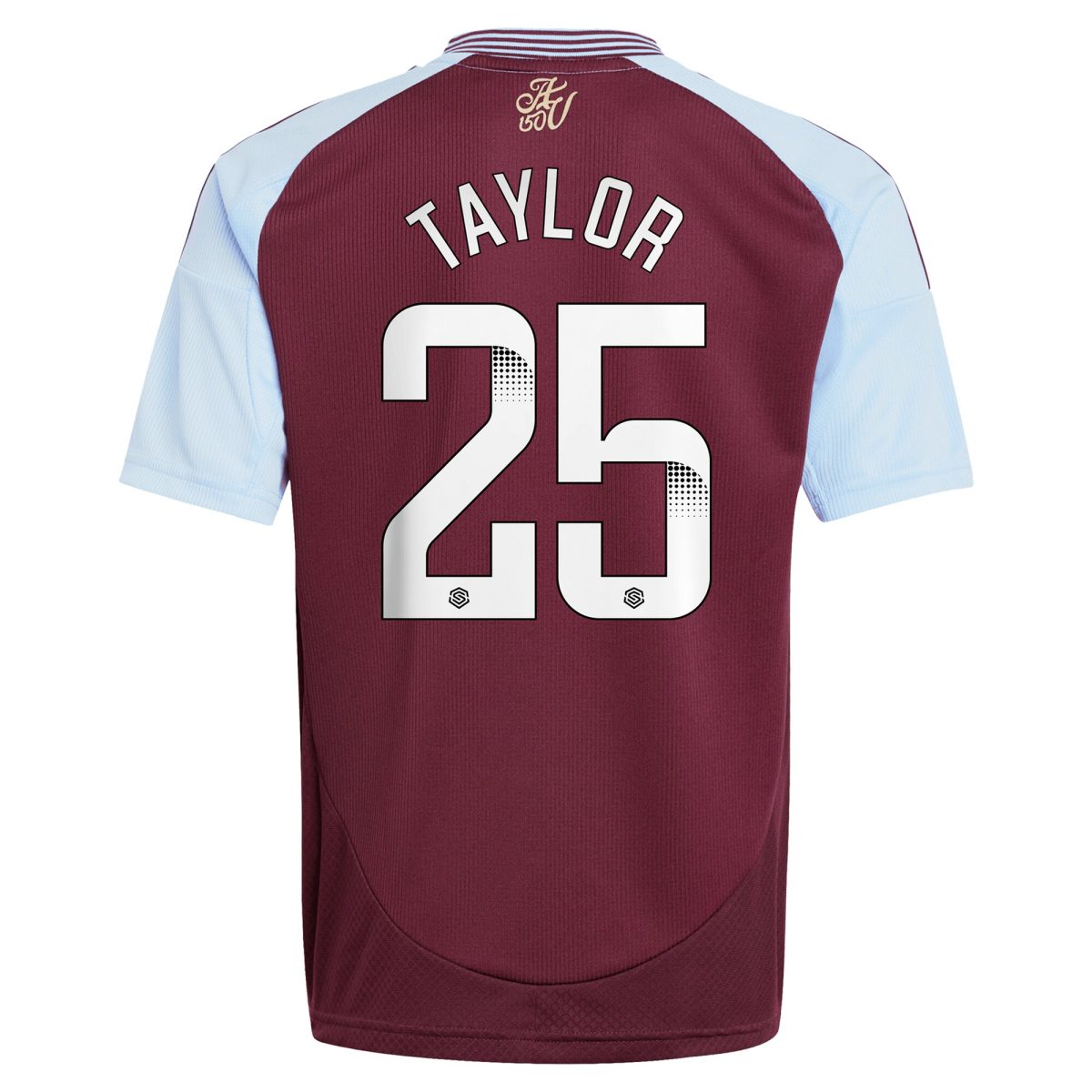 aston villa wsl adidas home shirt 2024-25 – kids with taylor 25 printing Collection | Aston Villa Shirts and Official Gear