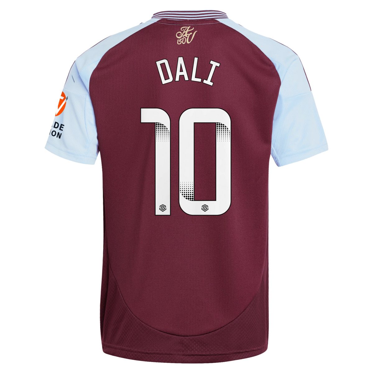 aston villa wsl adidas home shirt 2024-25 with dali 10 printing Collection | Aston Villa Shirts and Official Gear