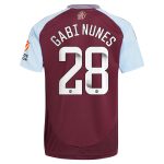 aston villa wsl adidas home shirt 2024-25 with gabi nunes 28 printing Collection | Aston Villa Shirts and Official Gear