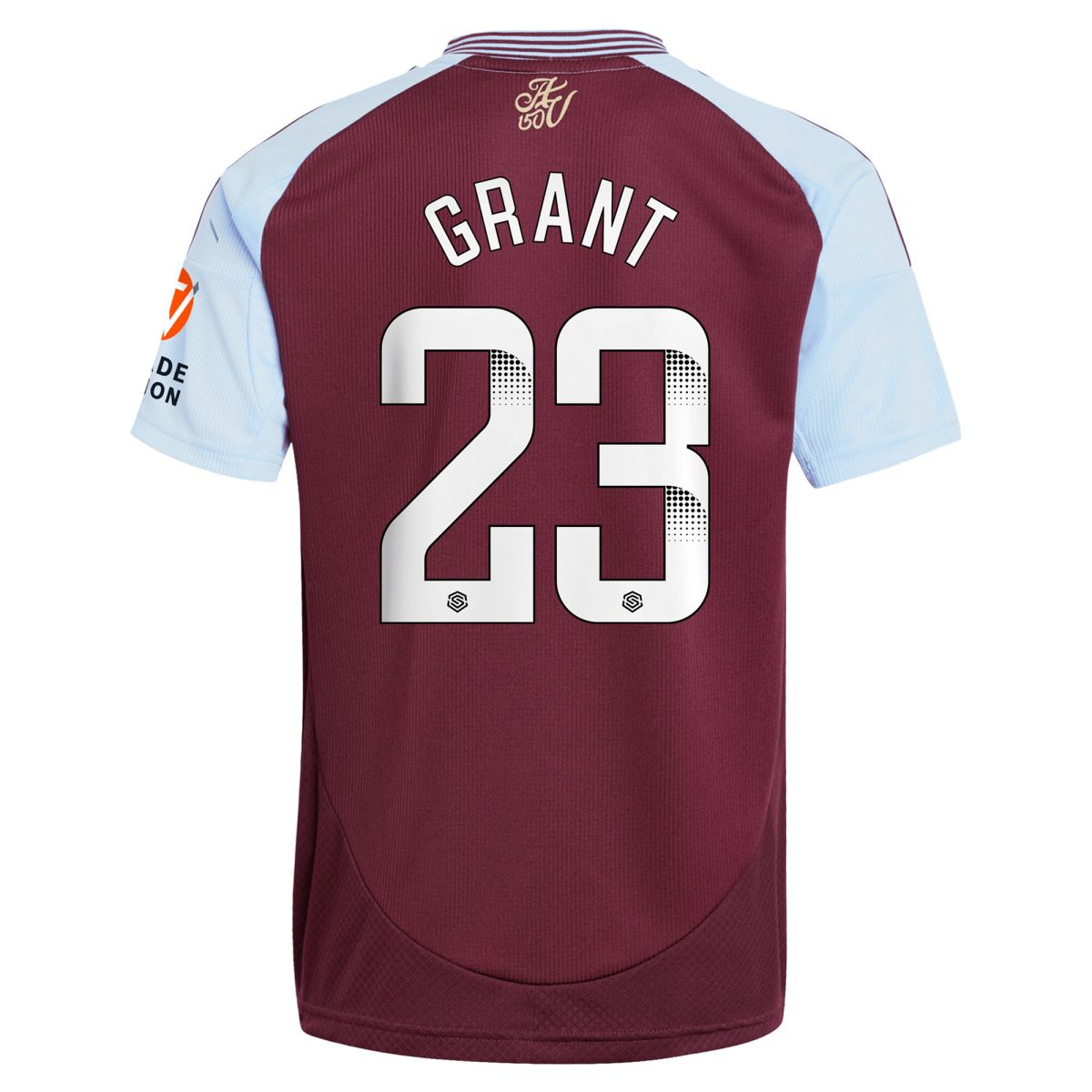 aston villa wsl adidas home shirt 2024-25 with grant 23 printing Collection | Aston Villa Shirts and Official Gear