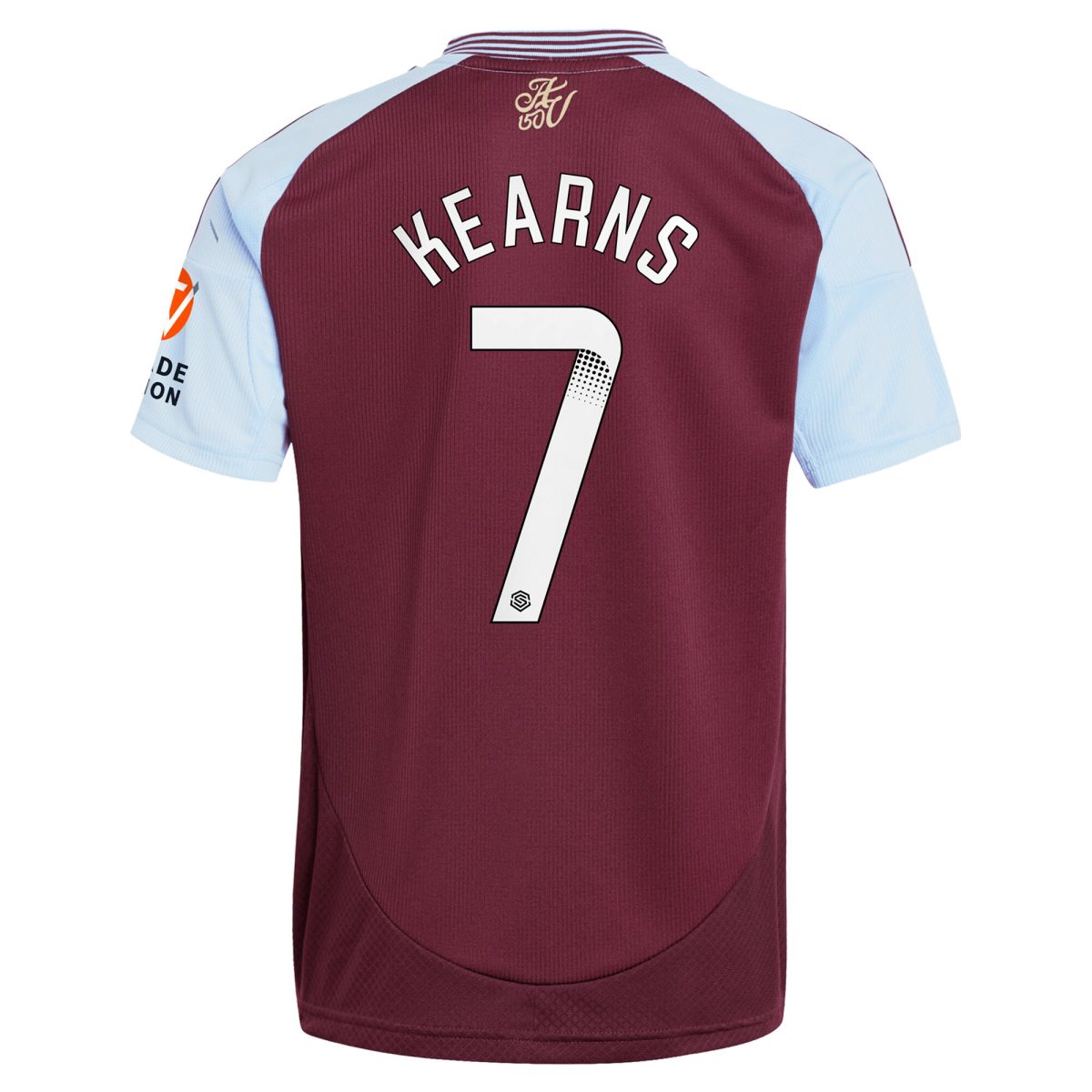 aston villa wsl adidas home shirt 2024-25 with kearns 7 printing Collection | Aston Villa Shirts and Official Gear
