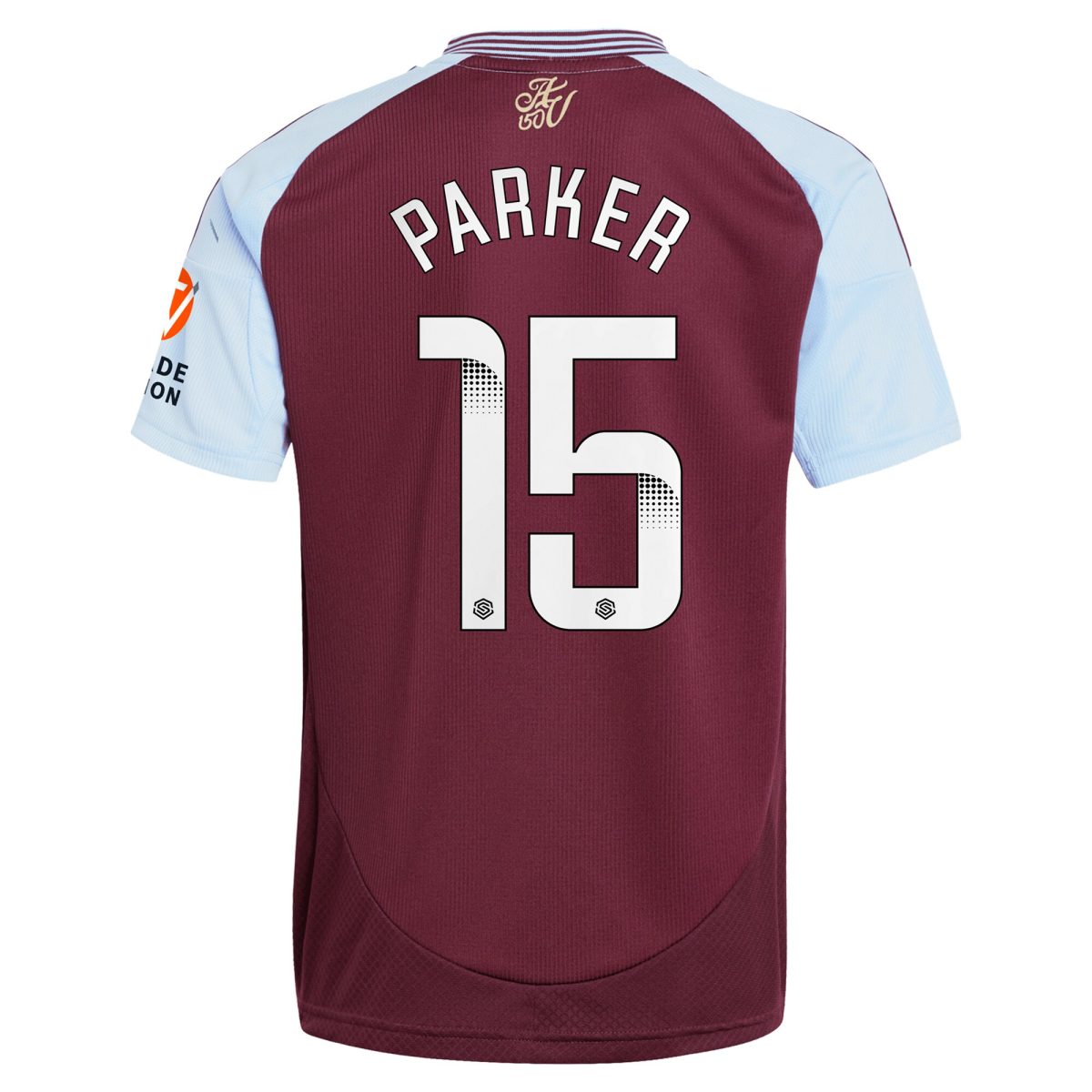 aston villa wsl adidas home shirt 2024-25 with parker 15 printing Collection | Aston Villa Shirts and Official Gear