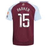 aston villa wsl adidas home shirt 2024-25 with parker 15 printing Collection | Aston Villa Shirts and Official Gear