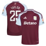 aston villa wsl adidas home shirt 2024-25 with taylor 25 printing Collection | Aston Villa Shirts and Official Gear