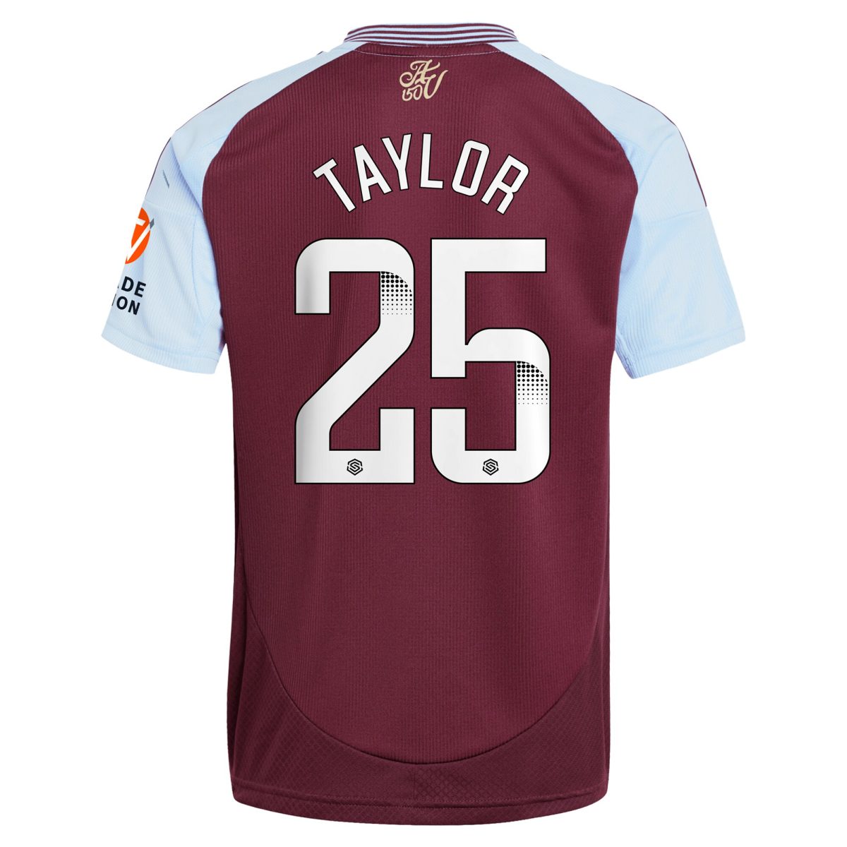 aston villa wsl adidas home shirt 2024-25 with taylor 25 printing Collection | Aston Villa Shirts and Official Gear