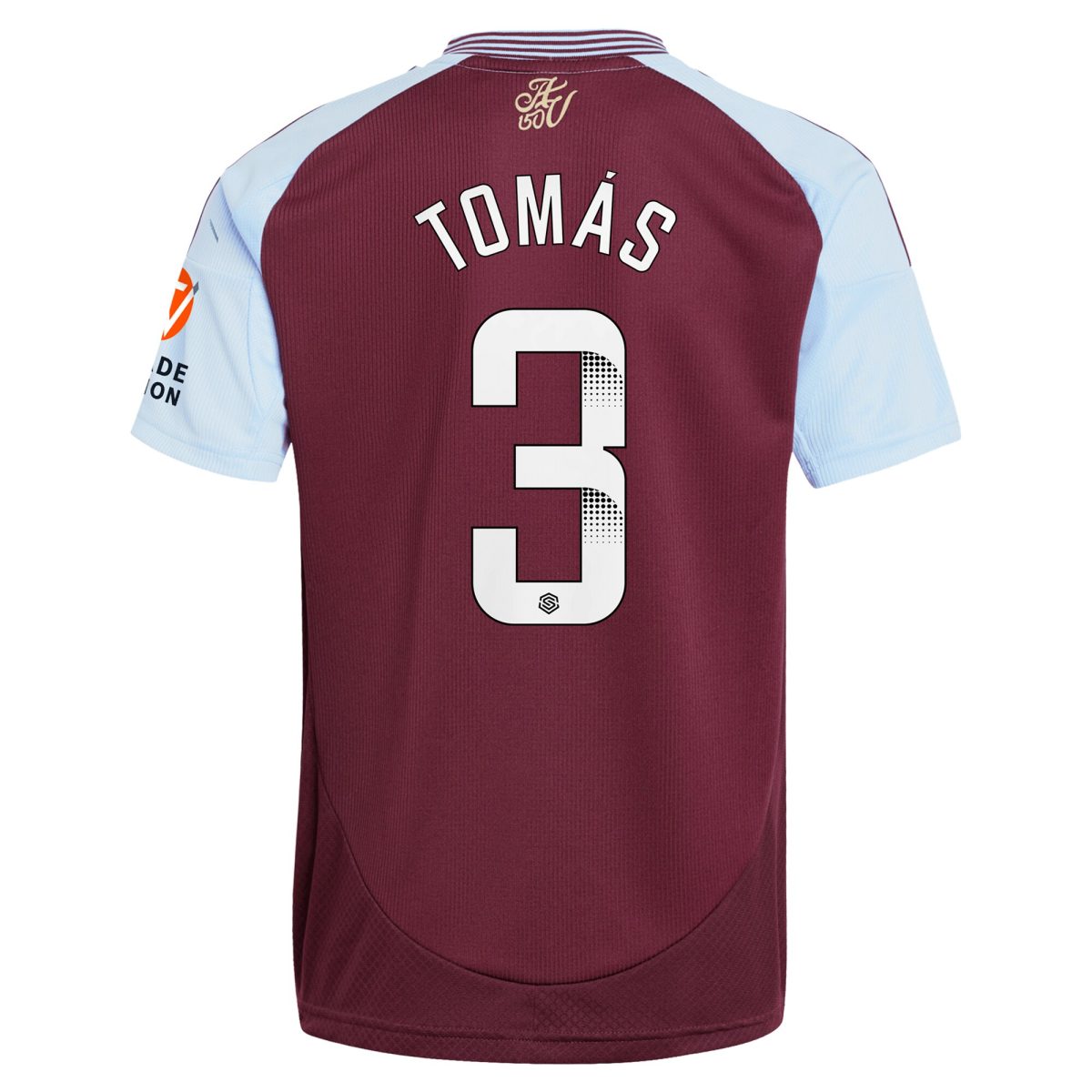 aston villa wsl adidas home shirt 2024-25 with tomás 3 printing Collection | Aston Villa Shirts and Official Gear