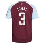 aston villa wsl adidas home shirt 2024-25 with tomás 3 printing Collection | Aston Villa Shirts and Official Gear