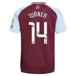 aston villa wsl adidas home shirt 2024-25 with turner 14 printing Collection | Aston Villa Shirts and Official Gear