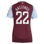 aston villa wsl adidas home shirt 2024-25 – womens with baijings 22 printing Collection | Aston Villa Shirts and Official Gear