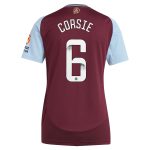 aston villa wsl adidas home shirt 2024-25 – womens with corsie 6 printing Collection | Aston Villa Shirts and Official Gear