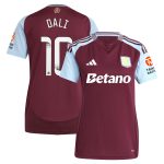 aston villa wsl adidas home shirt 2024-25 – womens with dali 10 printing Collection | Aston Villa Shirts and Official Gear