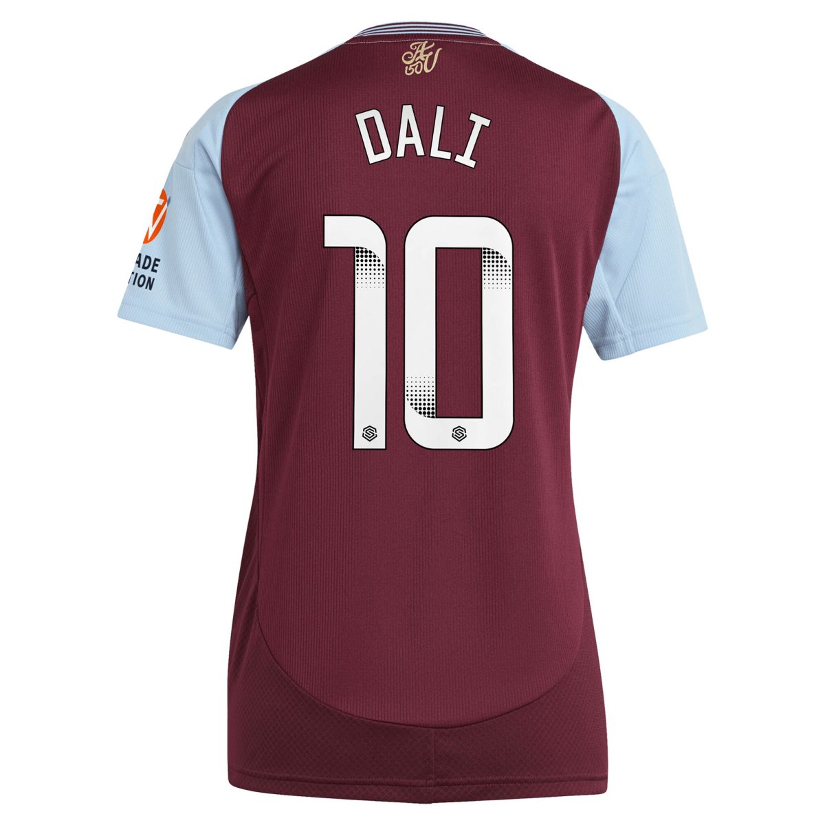 aston villa wsl adidas home shirt 2024-25 – womens with dali 10 printing Collection | Aston Villa Shirts and Official Gear