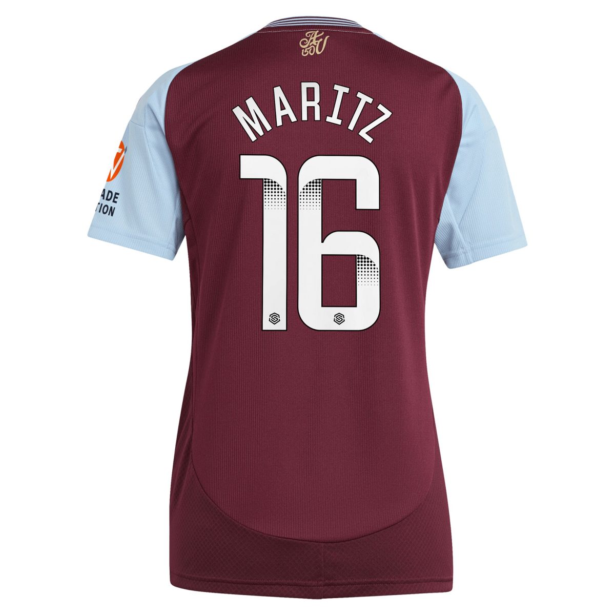 aston villa wsl adidas home shirt 2024-25 – womens with maritz 26 printing Collection | Aston Villa Shirts and Official Gear