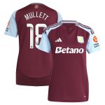 aston villa wsl adidas home shirt 2024-25 – womens with mullett 18 printing Collection | Aston Villa Shirts and Official Gear