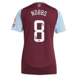aston villa wsl adidas home shirt 2024-25 – womens with nobbs 8 printing Collection | Aston Villa Shirts and Official Gear