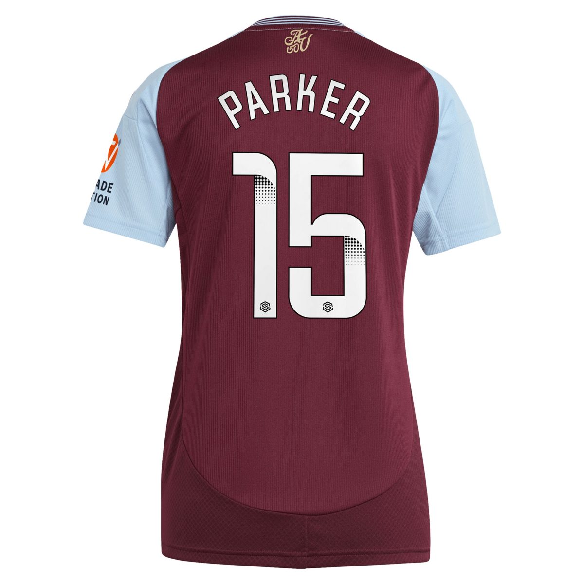 aston villa wsl adidas home shirt 2024-25 – womens with parker 15 printing Collection | Aston Villa Shirts and Official Gear