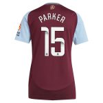 aston villa wsl adidas home shirt 2024-25 – womens with parker 15 printing Collection | Aston Villa Shirts and Official Gear