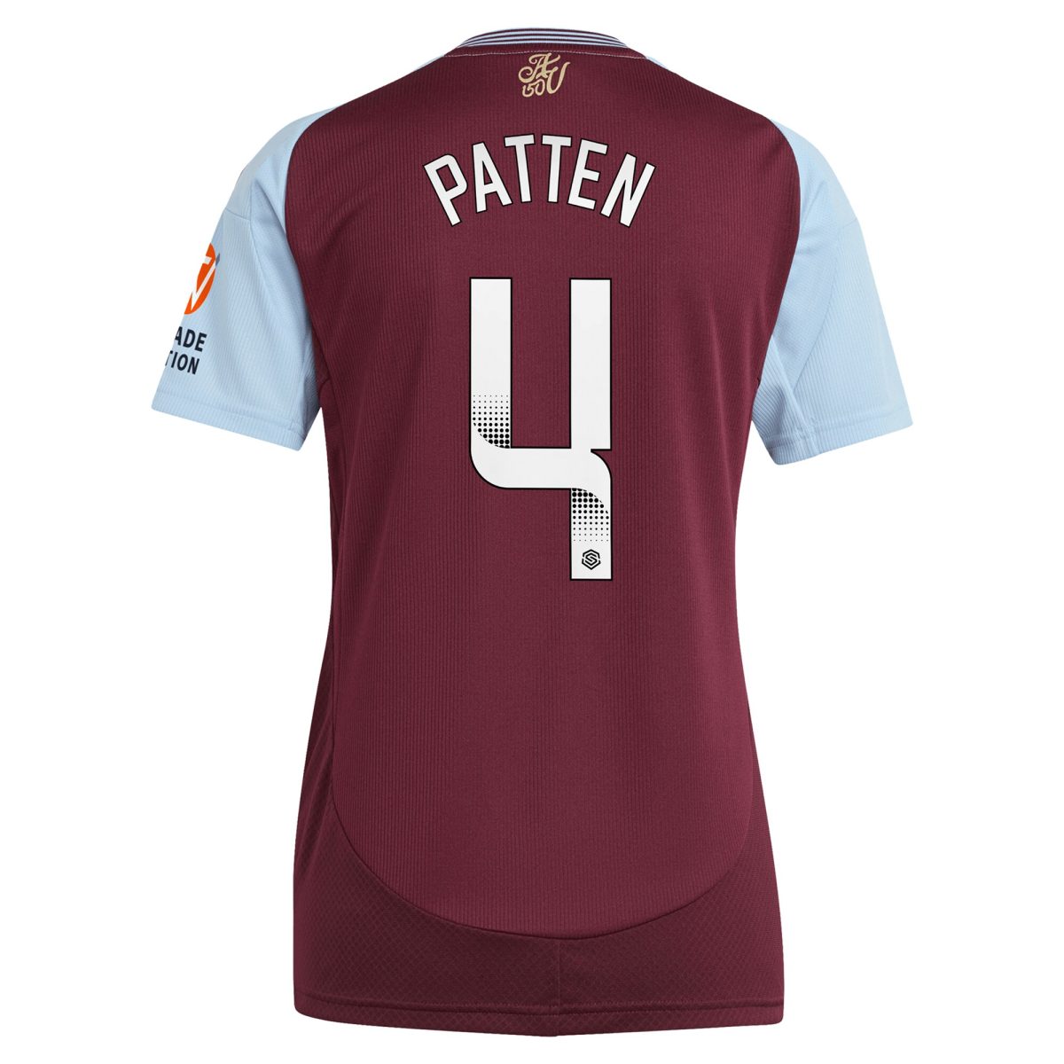 aston villa wsl adidas home shirt 2024-25 – womens with patten 4 printing Collection | Aston Villa Shirts and Official Gear