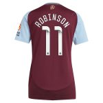 aston villa wsl adidas home shirt 2024-25 – womens with robinson 11 printing Collection | Aston Villa Shirts and Official Gear