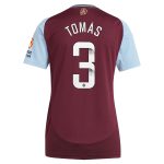 aston villa wsl adidas home shirt 2024-25 – womens with tomás 3 printing Collection | Aston Villa Shirts and Official Gear
