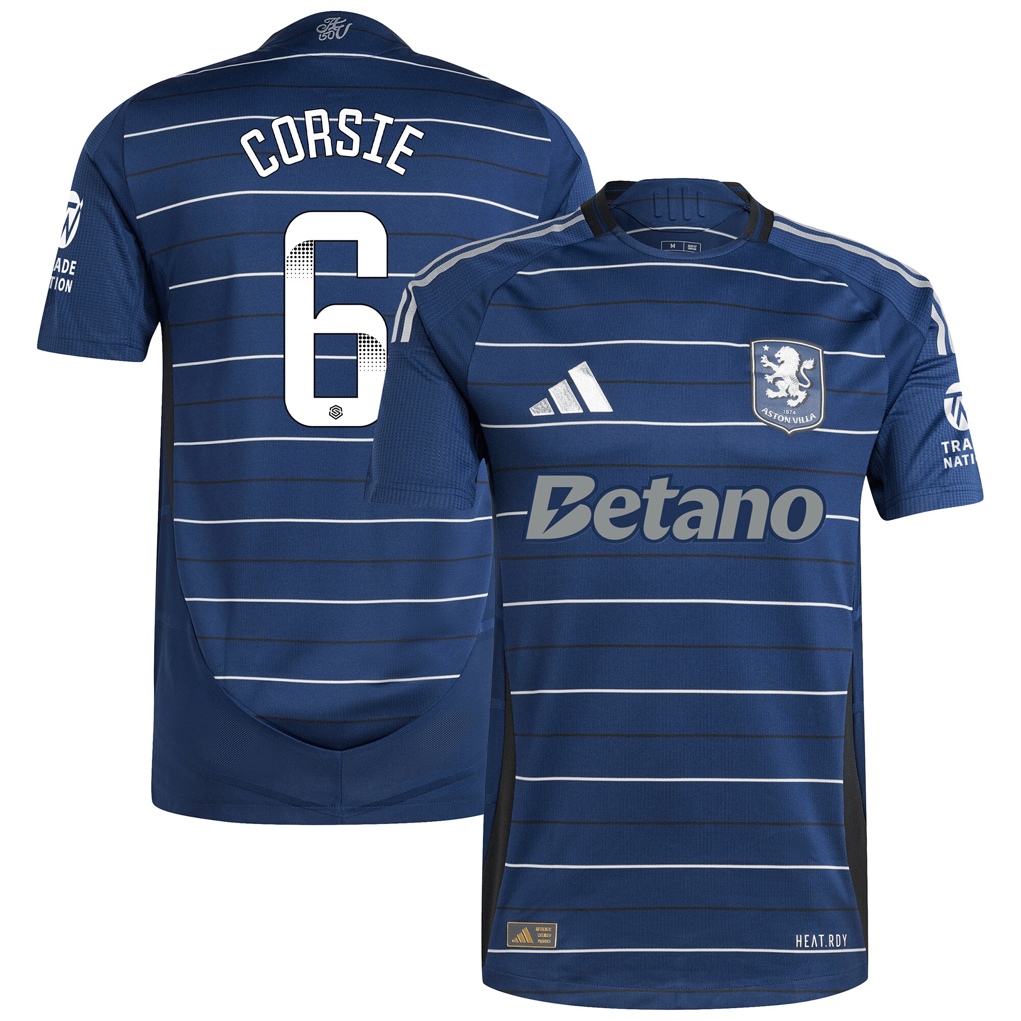 aston villa wsl adidas third authentic shirt 2024-25 with corsie 6 printing Collection | Aston Villa Shirts and Official Gear