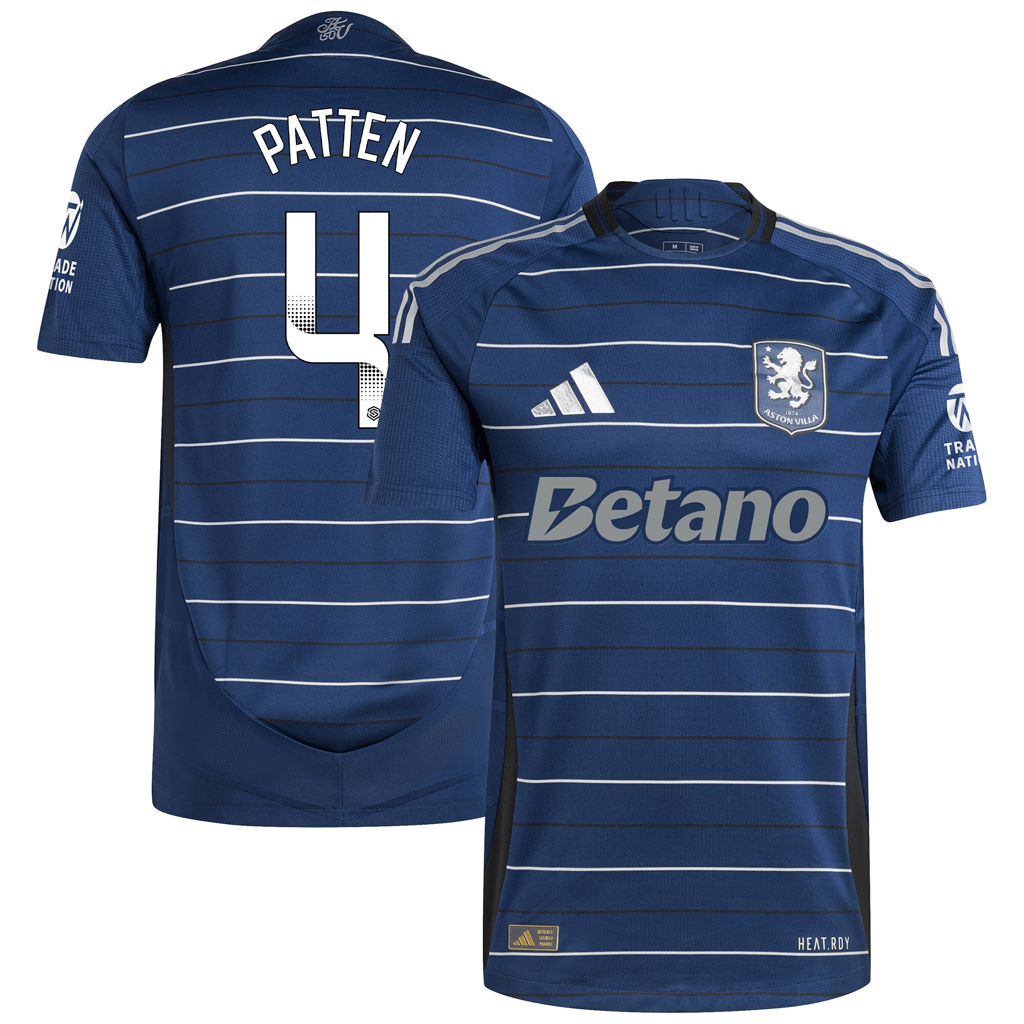 aston villa wsl adidas third authentic shirt 2024-25 with patten 4 printing Collection | Aston Villa Shirts and Official Gear