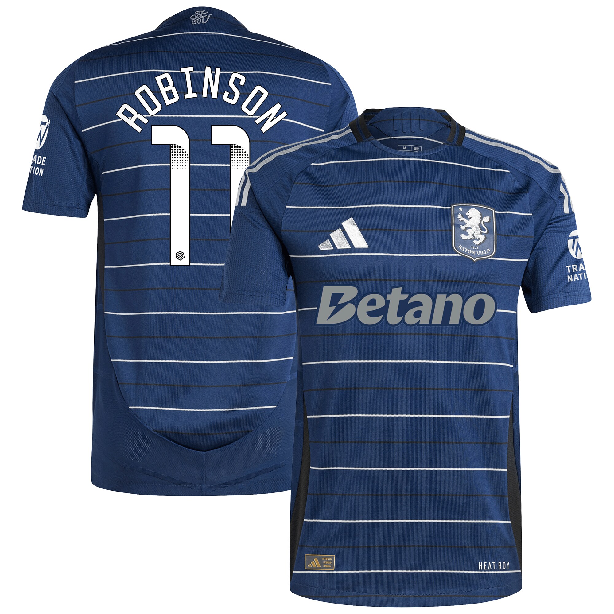 aston villa wsl adidas third authentic shirt 2024-25 with robinson 11 printing Collection | Aston Villa Shirts and Official Gear