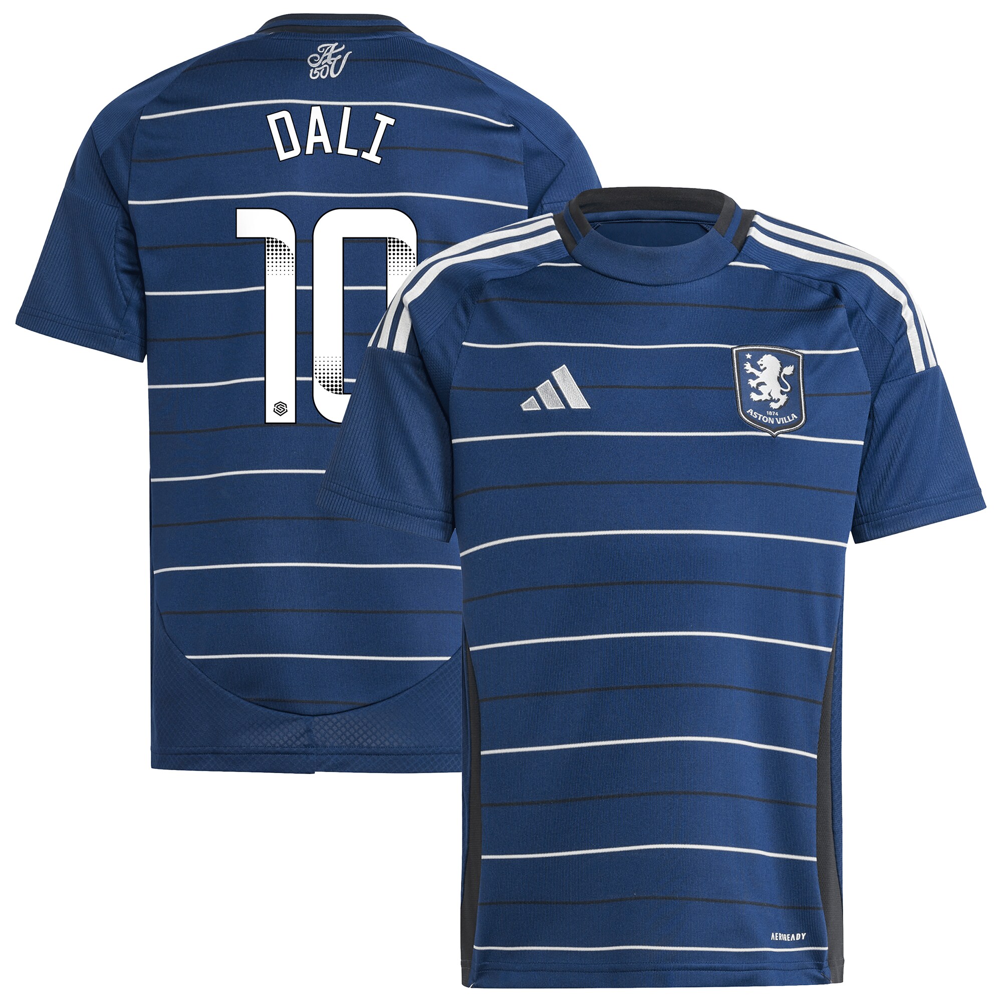 aston villa wsl adidas third shirt 2024-25 – kids with dali 10 printing Collection | Aston Villa Shirts and Official Gear