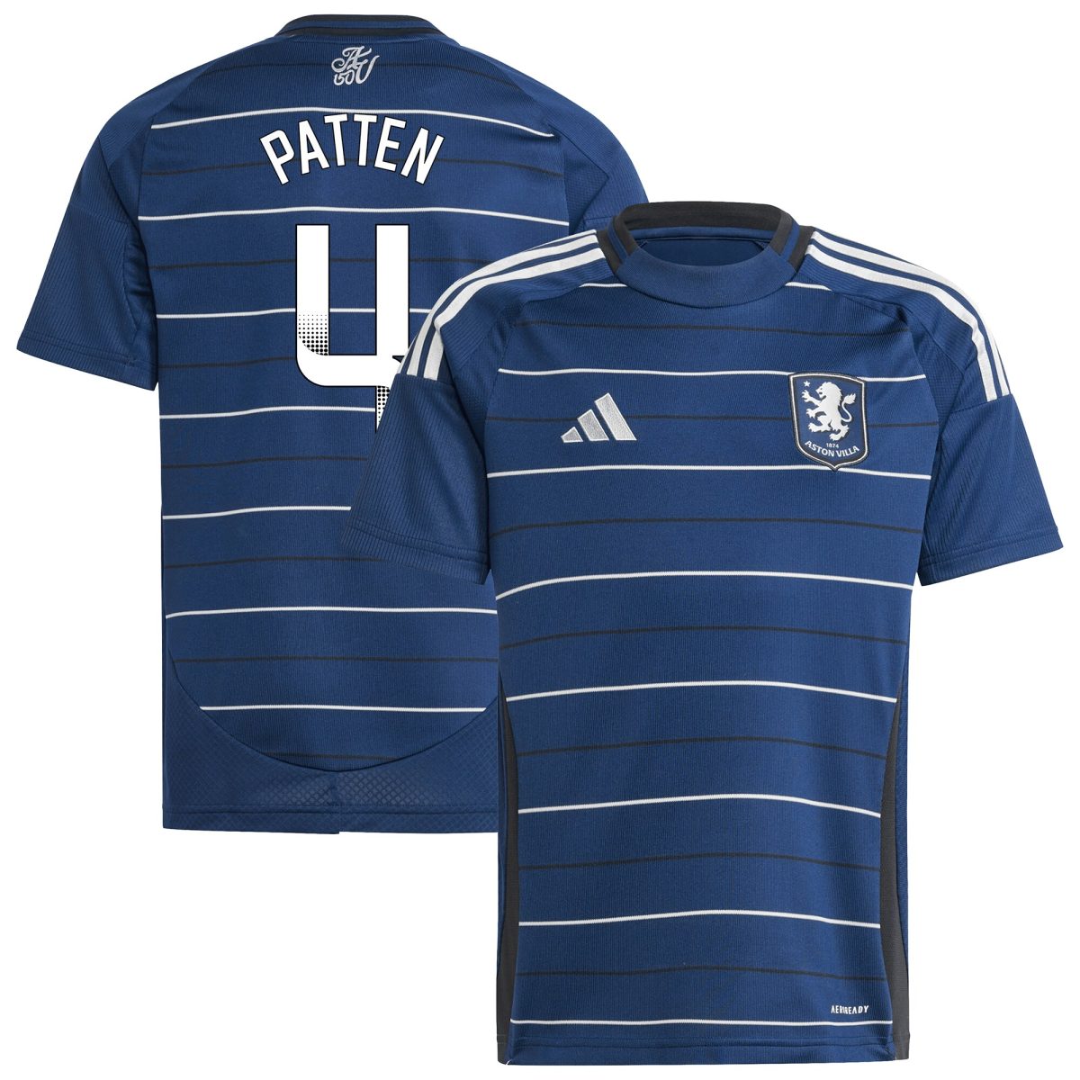 aston villa wsl adidas third shirt 2024-25 – kids with patten 4 printing Collection | Aston Villa Shirts and Official Gear