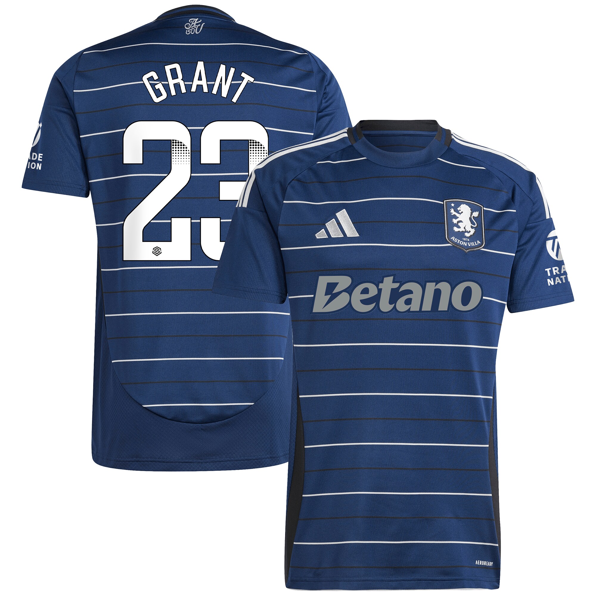 aston villa wsl adidas third shirt 2024-25 with grant 23 printing Collection | Aston Villa Shirts and Official Gear