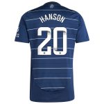 aston villa wsl adidas third shirt 2024-25 with hanson 20 printing Collection | Aston Villa Shirts and Official Gear