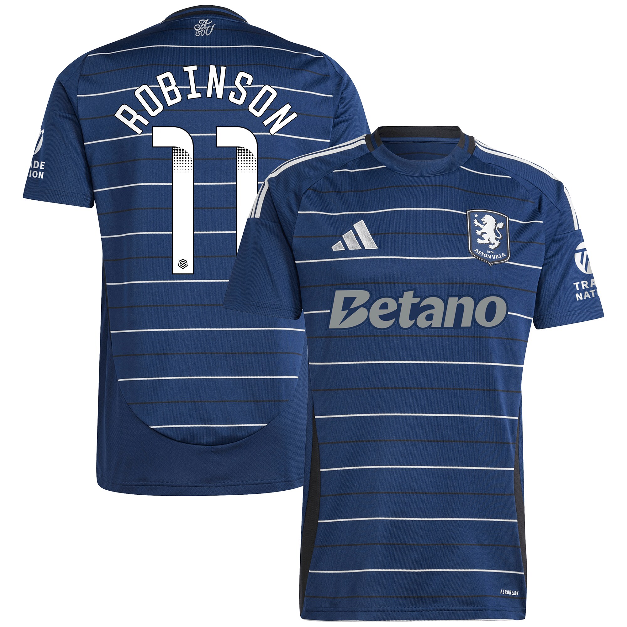aston villa wsl adidas third shirt 2024-25 with robinson 11 printing Collection | Aston Villa Shirts and Official Gear