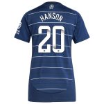 aston villa wsl adidas third shirt 2024-25 – womens with hanson 20 printing Collection | Aston Villa Shirts and Official Gear